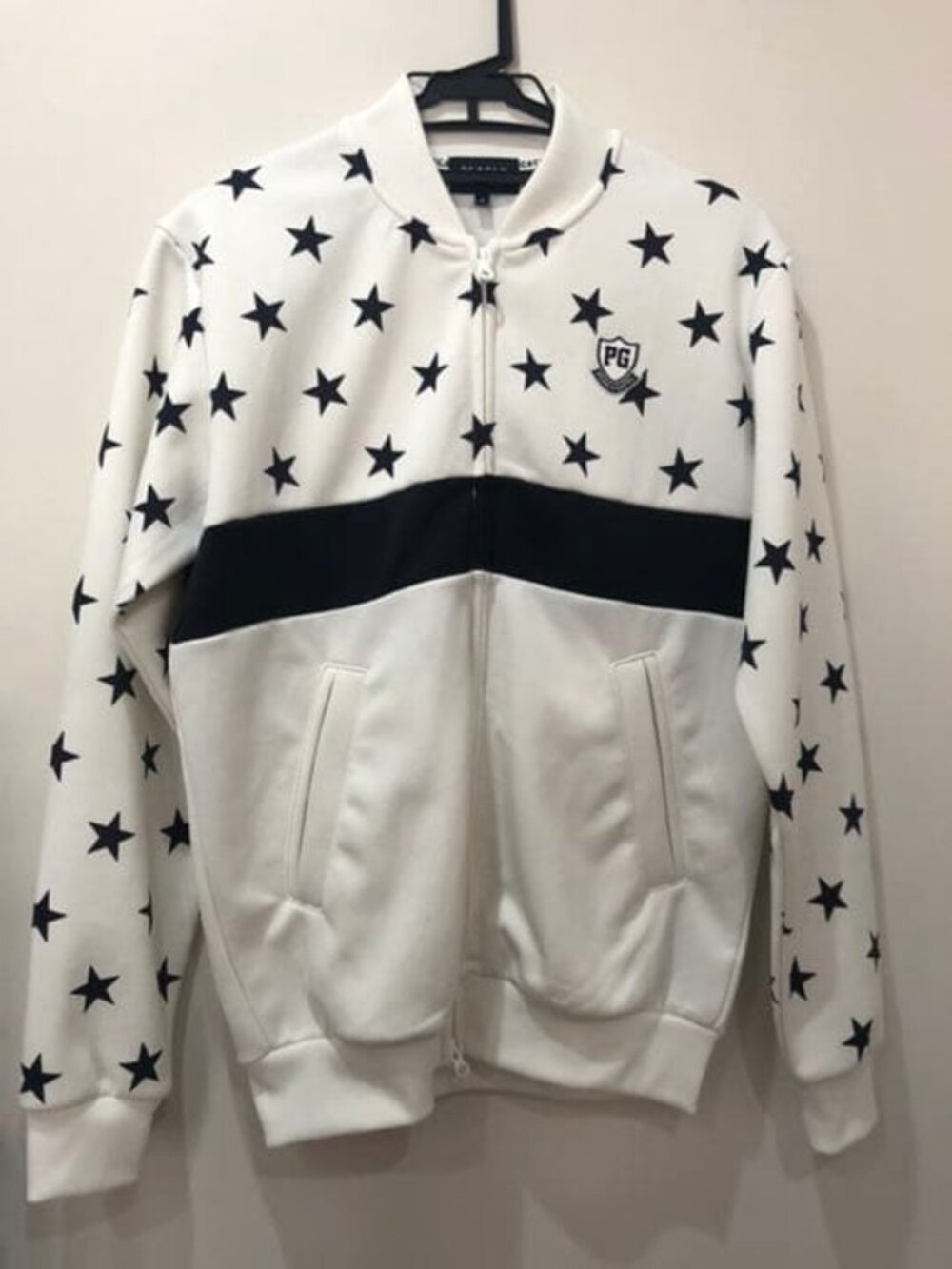 PEARLY GATES Star Pattern  Men's  Golf Jacket Size 4 ( Medium ) 11150
